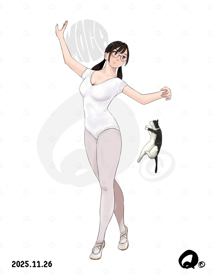 白レオタ&白競泳水着(4枚) (1/1) 