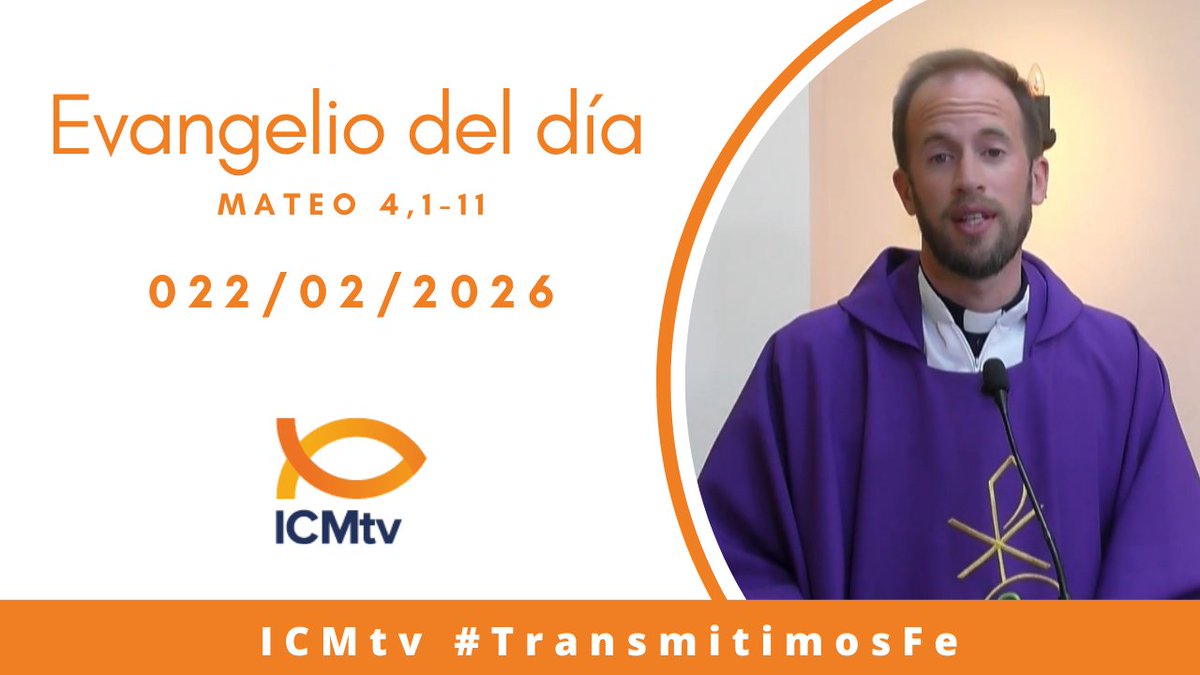 #SantaMisa | 🎙Luís Ferrés: "Jesús mismo también pasó por la tentación" 🗨️¡Escuchá el #EvangelioDelDía y la homilía de hoy!  👉bit.ly/4tKi9nH