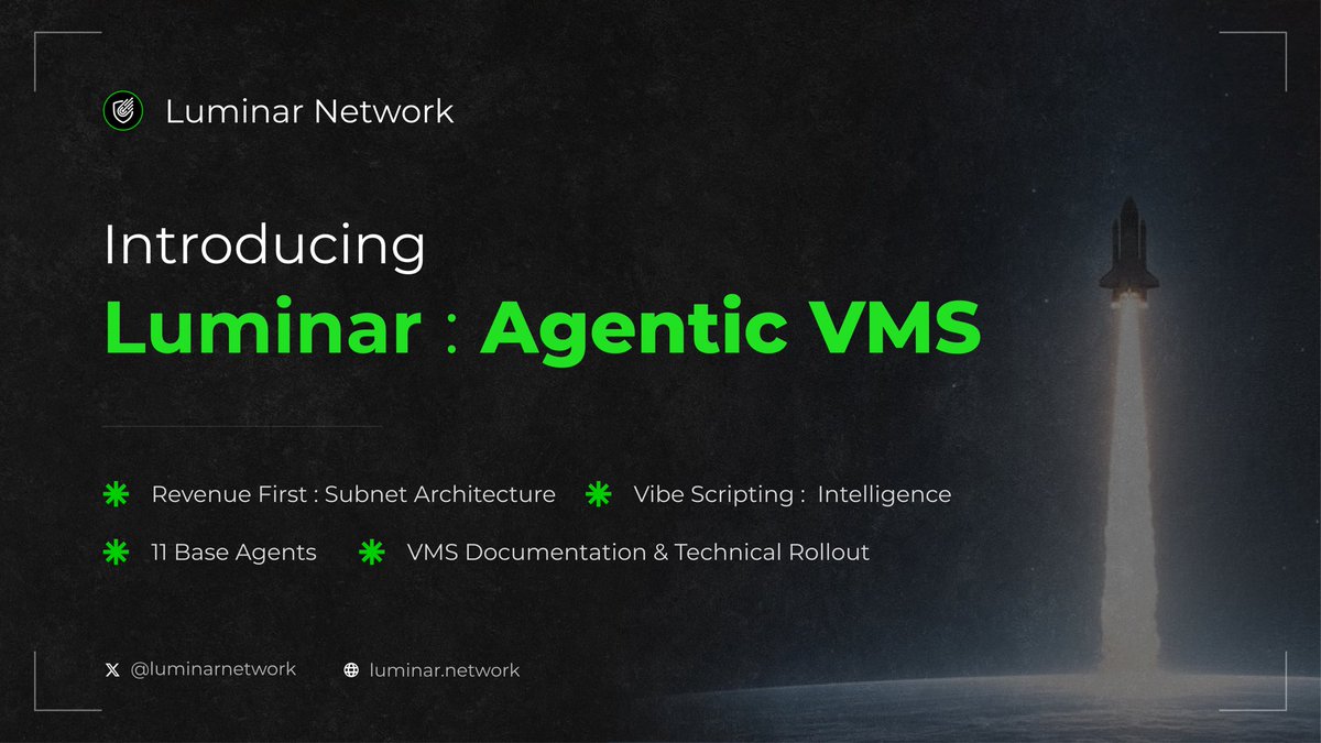 Luminar Network tweet media