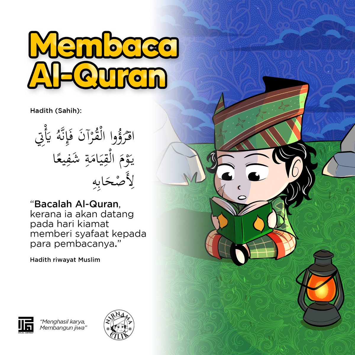 HilalAsyraf's tweet photo. Sebagai muslim, Al-Quran perlu dilazimi sehingga menjadi rutin.

Al-Quran juga untuk difahami. Kerana di dalam Al-Quran, termaktub petunjuk bagi orang-orang yang bertaqwa.

Bacalah Al-Quran. Hayati isi dan maknanya.
Semoga kita berjaya menjadi muslim yang sebenar. https://t.co/kIvr9FKRTH