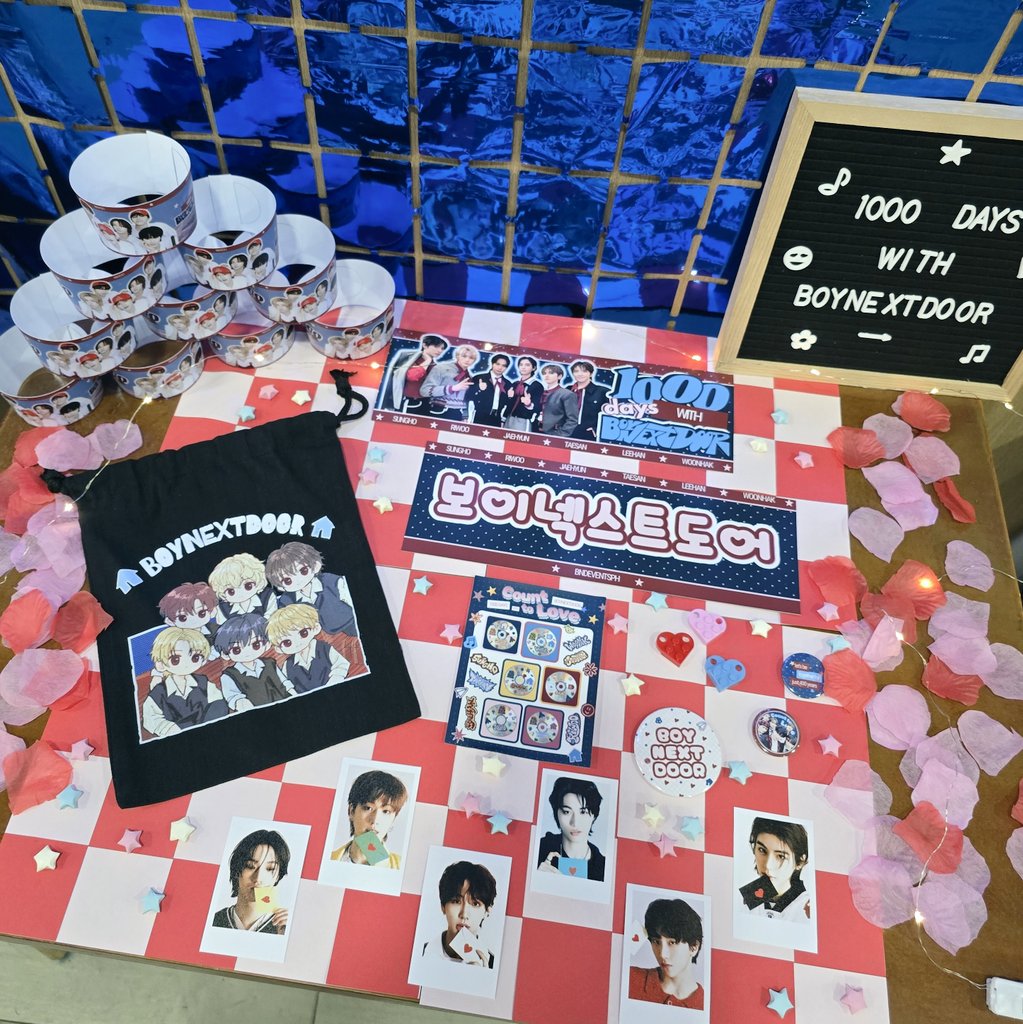 Happy 1000 days <a href="/BOYNEXTDOOR_KOZ/">BOYNEXTDOOR</a> 🥳✨️🩵