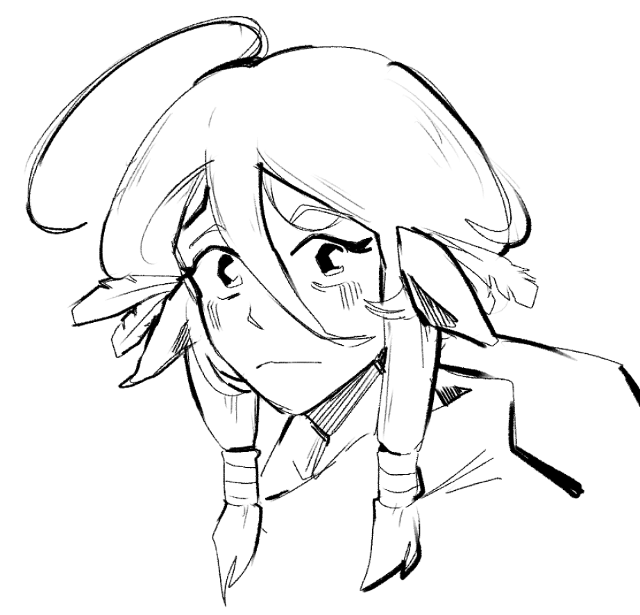 Polythesia's tweet photo. lari wynncraft sketch https://t.co/xLE53e14CU