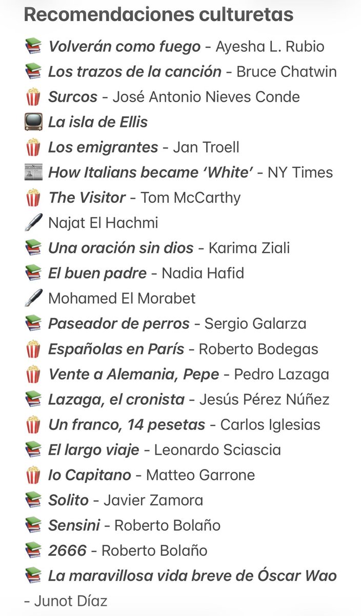 📝 Aquí van nuestras recomendaciones culturetas de la semana.

⬇️ Escucha el programa completo:
ondacero.es/programas/mas-…