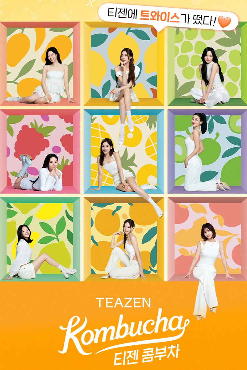TWICE FOR TEAZEN KOMBUCHA
