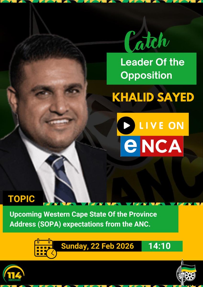 ANC Western Cape Caucus tweet media
