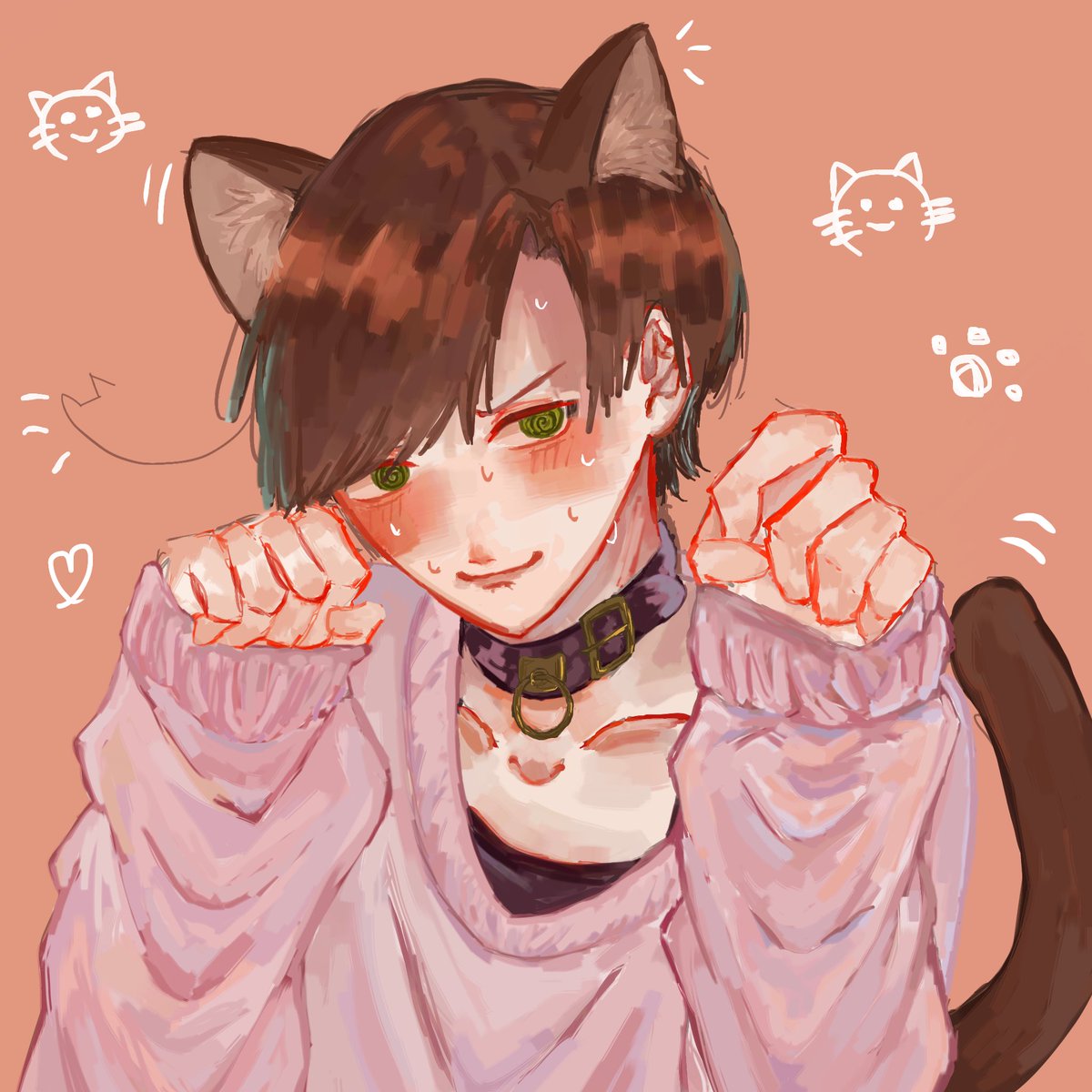 にゃんにゃんロマﾁｬﾝ ^. ̫.^ #猫の日