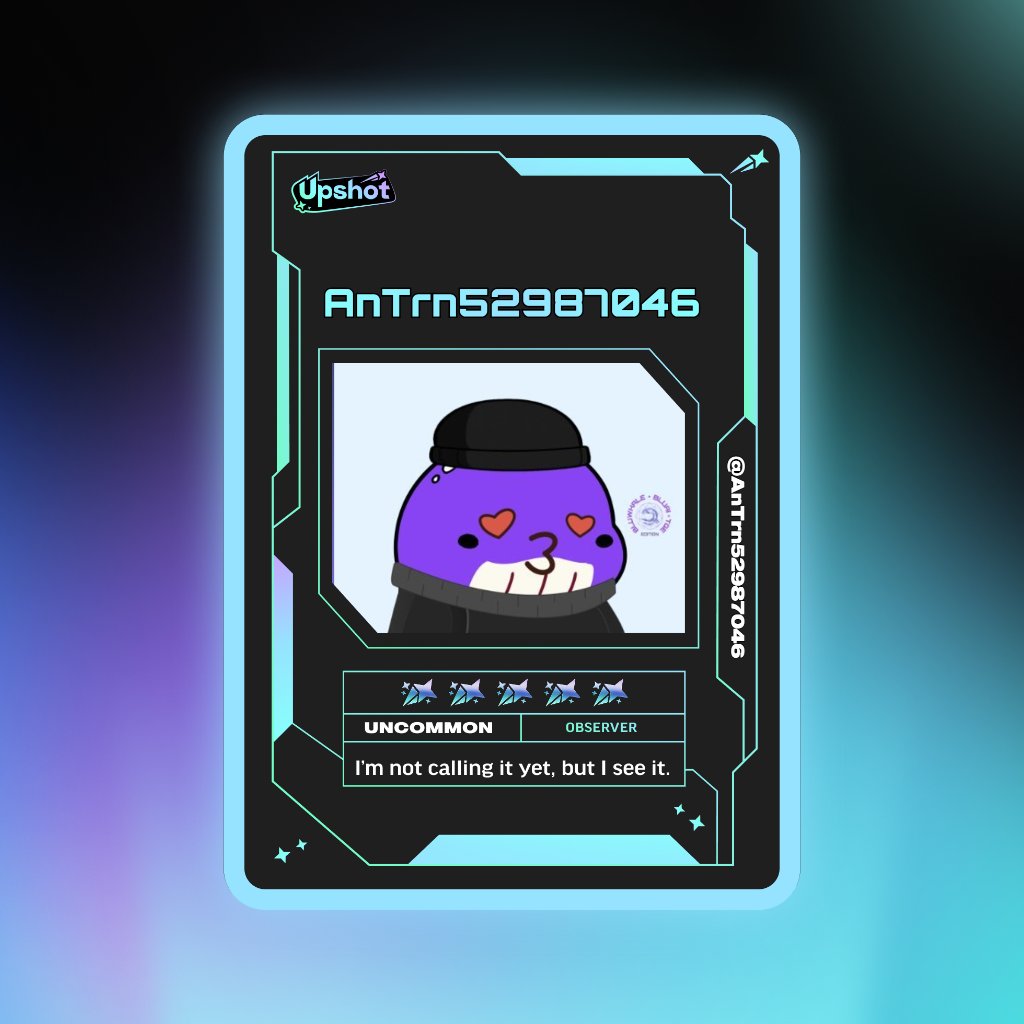 Just ripped my Predictor Card!

Ready to claim instant cash prizes, free packs and more.

Welcome to Prediction Play on <a href="/upshot_cards/">Upshot</a>

Your turn
beta.upshot.cards/?code=0e32b6ed