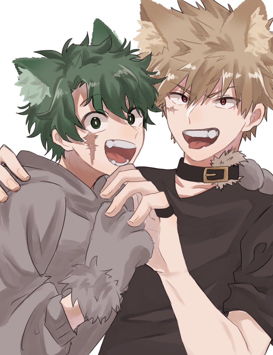 勝デクで猫の日🐈🐾