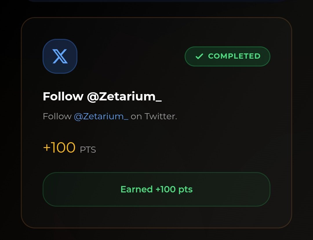 Happy Sunday <a href="/Zetarium_/">Zetarium</a> fam

Are you touching grass today?

Heard Social engagement rewards to every content made on <a href="/Zetarium_/">Zetarium</a> are back. Hope you ain't sleeping on it.

Just few days to end Q1, team already confirmed $ZET to sill happen in Q1 2026

Keep stacking points

#ZET