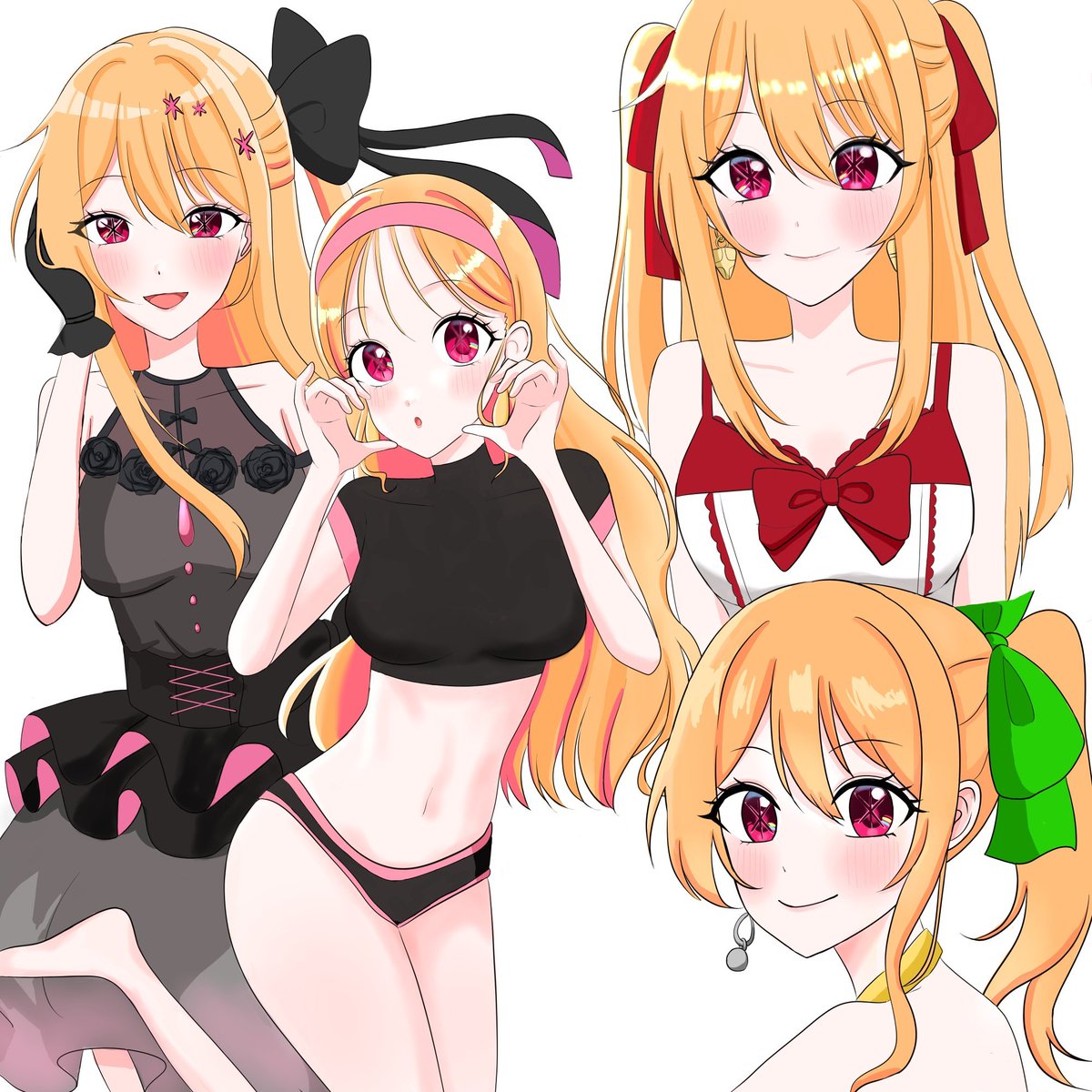 #推しの子　#星野ルビー　#イラスト
　#推しの子ファンアート