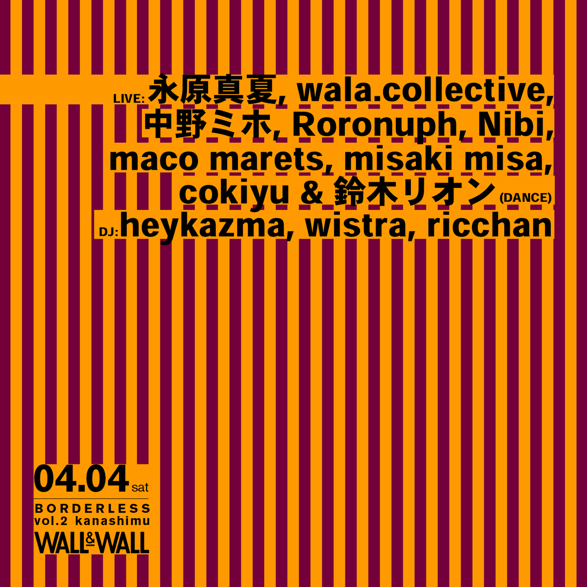 WALL&WALL Tokyo tweet media