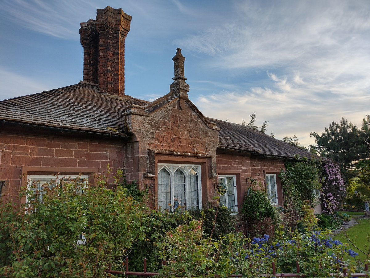 The Tudor Gothic North Lodge is one of the next restoration / renovation projects at Pitchford. It will become a 2 bedroom rental #tolet <a href="/struttandparker/">Strutt & Parker</a> #Shropshire #gatehouse #gatelodge #lodge #edwardhaycock #tudorrevival