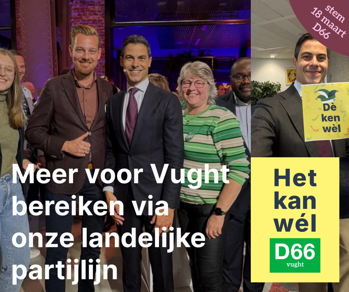 Nog 24 dagen tot de gemeenteraadsverkiezingen. 

In de 66 dagen tot 18 maart delen we elke dag een punt uit ons verkiezingsprogramma. 

Vandaag nummer 43.