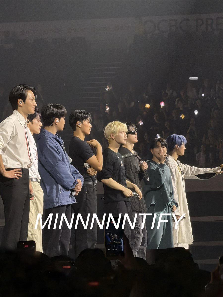 experienced soundcheck for the first time ever and its with ateez ahhhh the vibes &amp; atmosphere with the boys were so good!!!

#ATEEZinSG #InYourFantasyinSG