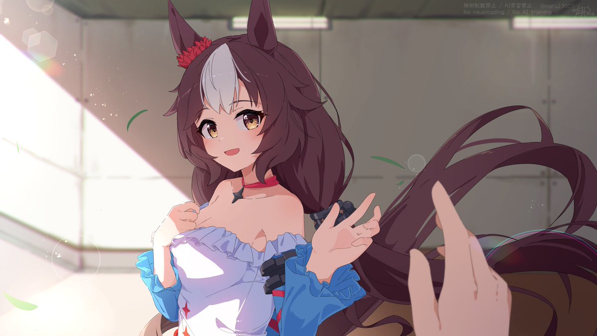 風待ちしてるからね
#ヤマニンゼファー 
#ウマ娘