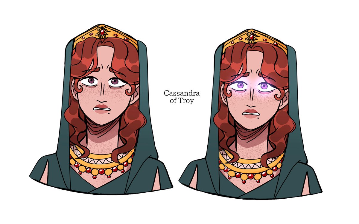 Konoe_Piru's tweet image. my Pride of Troy🥀
#Cassandra #GreekMythology