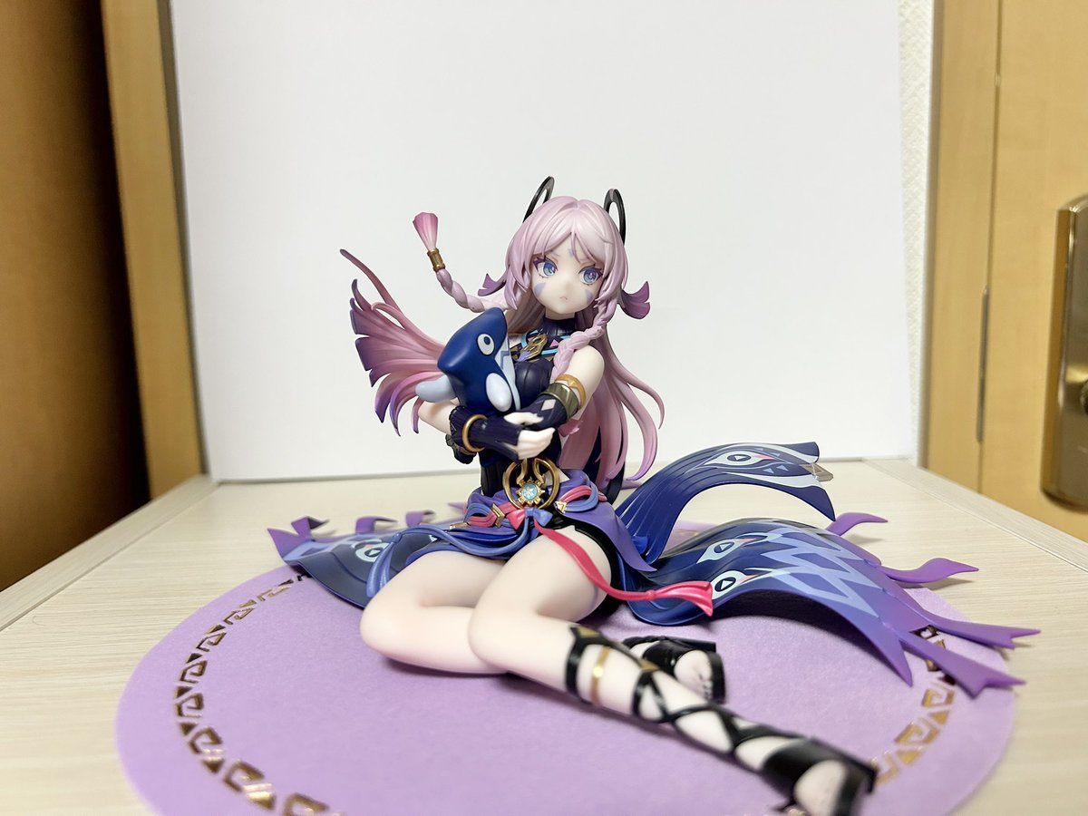 シトラリのフィギュアやっと届いた!! めちゃくちゃ造形細かくて