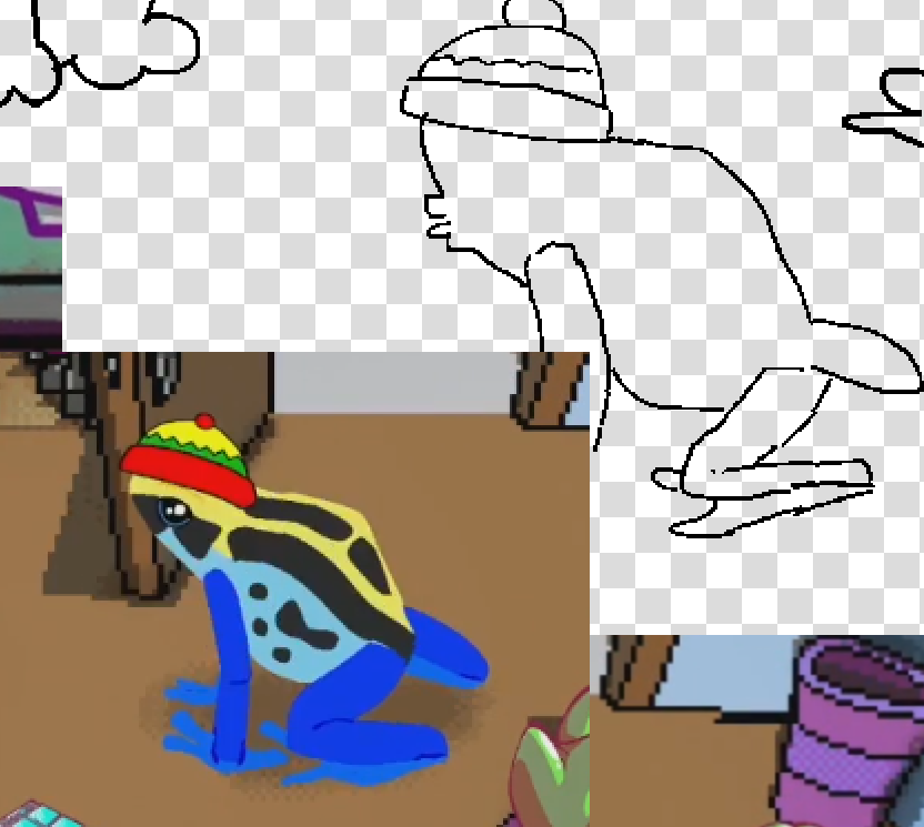phantomtwets's tweet photo. Is this the first ever Hop fan art and its this #frogfractions https://t.co/jvlekH0YJw