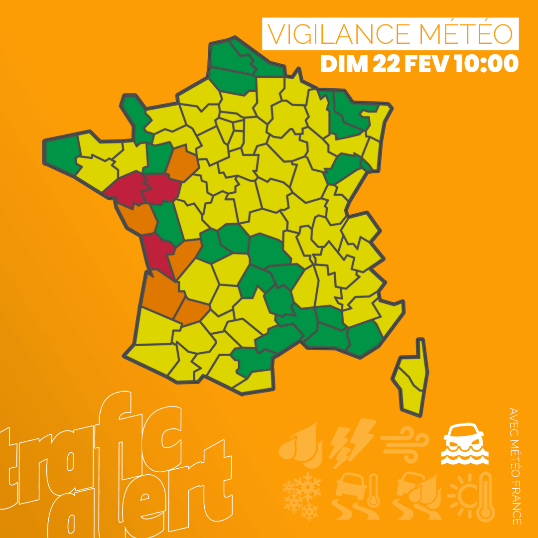 🔴 VIGILANCE CRUES  | Crues, vers une lente amélioration, 3 départements restent en vigilance rouge, 5 toujours en orange #vigilanceorange #crues #inondations +sur  ift.tt/uLwfyDi