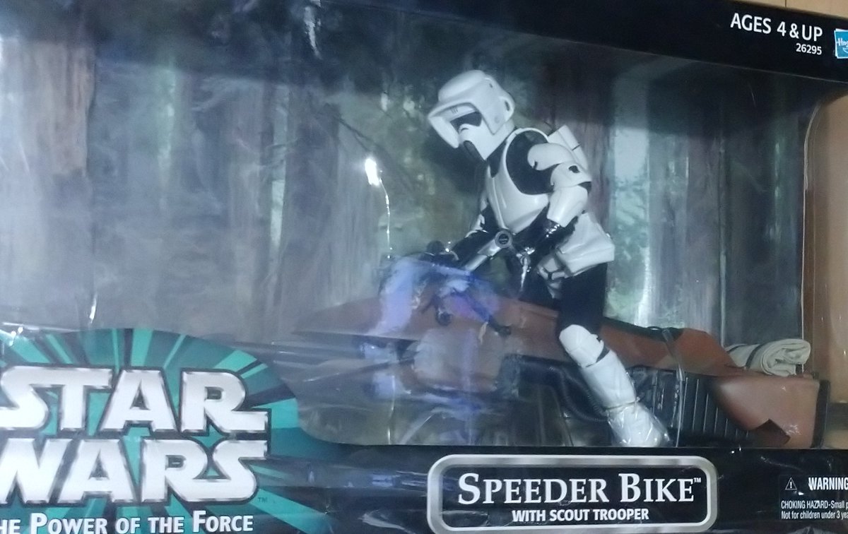 1/6スピーダーバイクwithスカウトトルーパーかっちゃった(-ω_-;)ゞ