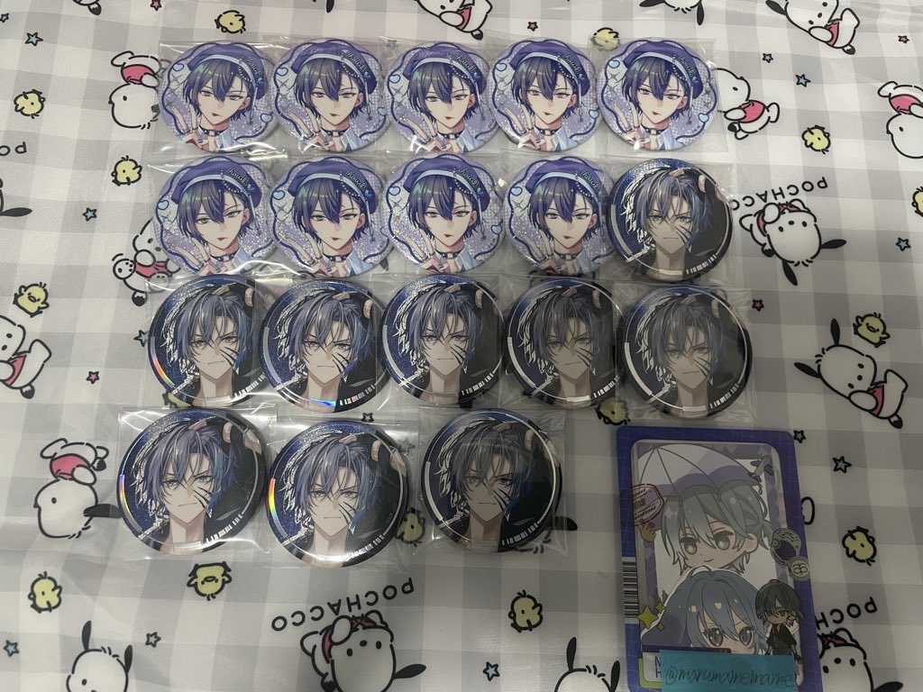 にじさんじ ぎゃうるふ ランダム 缶バッジ チェキ 交換 譲渡 譲)画像