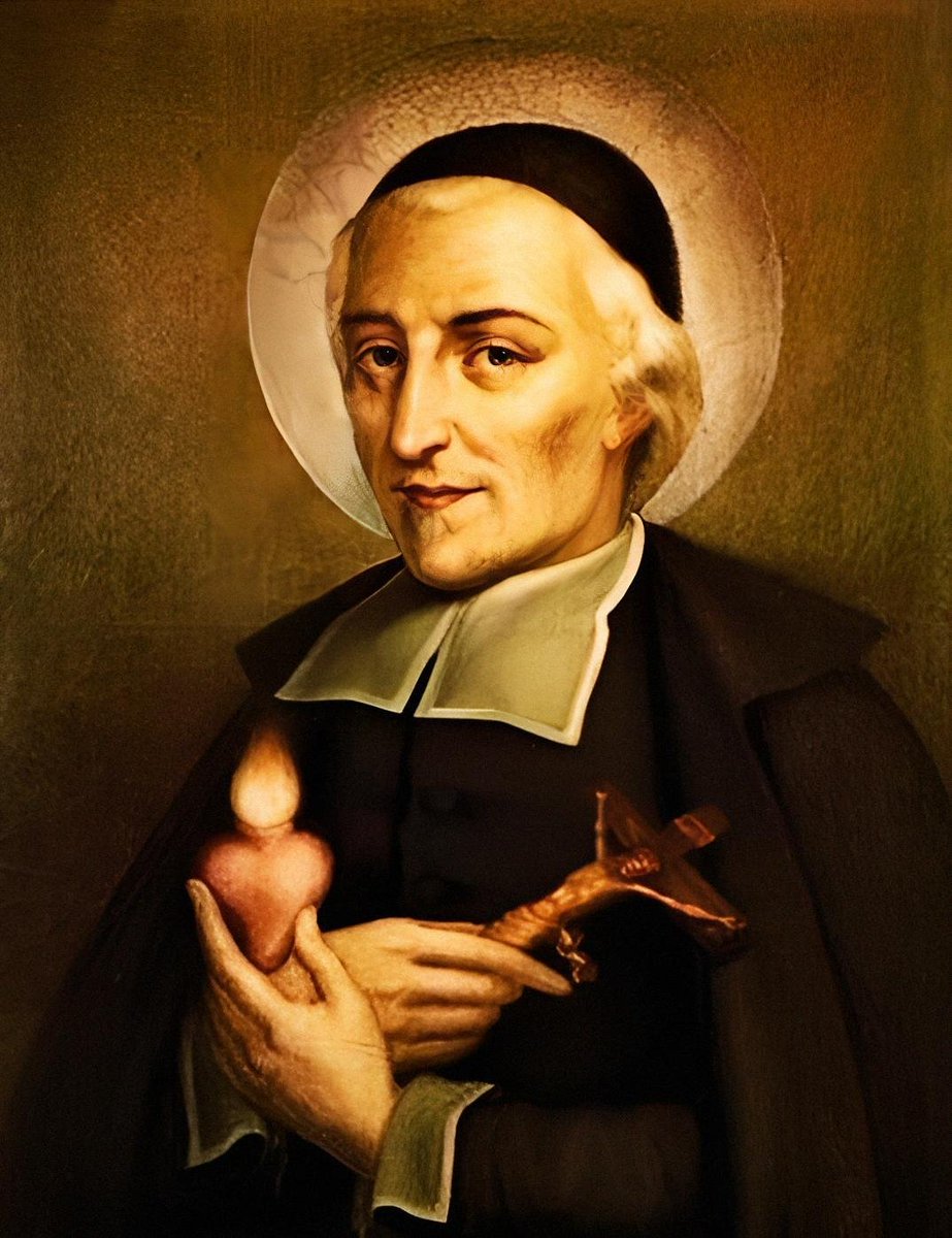 He belongs to you, but more than that, He longs to be in you, living and ruling in you, as the head lives and rules in the body. He wants His breath to be in your breath, His heart in your heart, and His soul in your soul.

- St. John Eudes