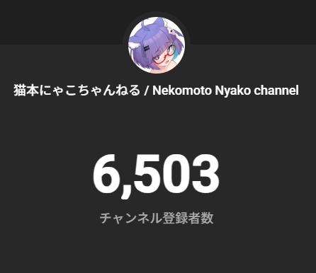 チャンネル登録者数6500人突破しました！🎉 気まぐれに好きなことだけ