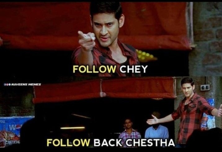 Just follow me... 💯👍