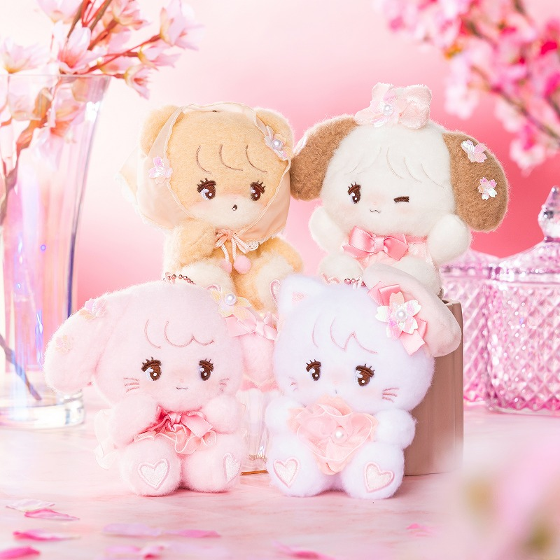 新商品情報】 「sakuraシリーズ マスコット（ムース・キャミー・ラテ