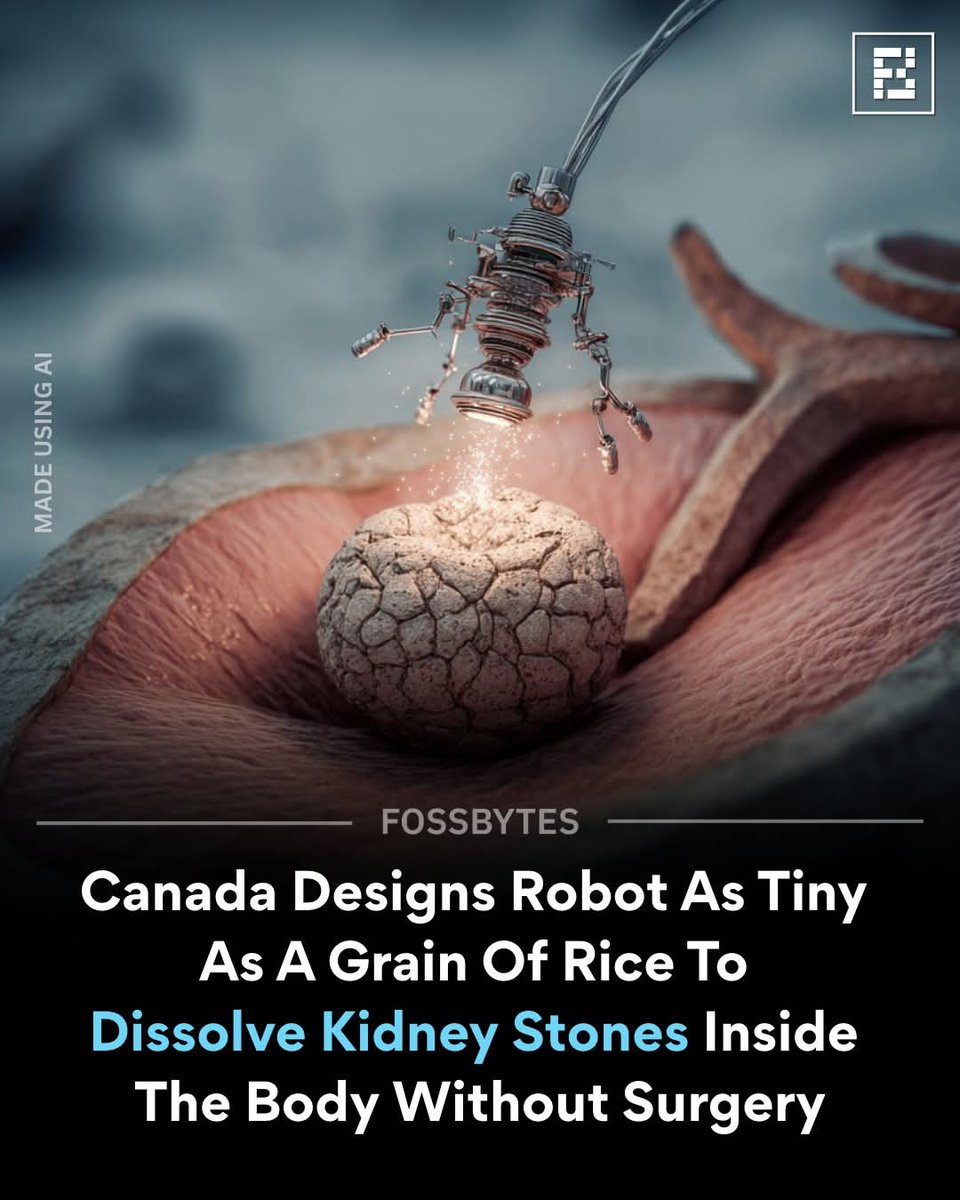 MakeItReal_2026's tweet photo. Medicine just entered its sci-fi era.
#Innovation #Technology #TechNews #FutureTech #SciFiBecomesReality #NextGenTech #Breakthrough #MedicalBreakthrough #HealthcareInnovation #MedicalTechnology #HealthTech #MedTech #Biotech #Nanotechnology #NanoRobotics #MicroRobotics #Robotics https://t.co/Cdz8OvGz6r
