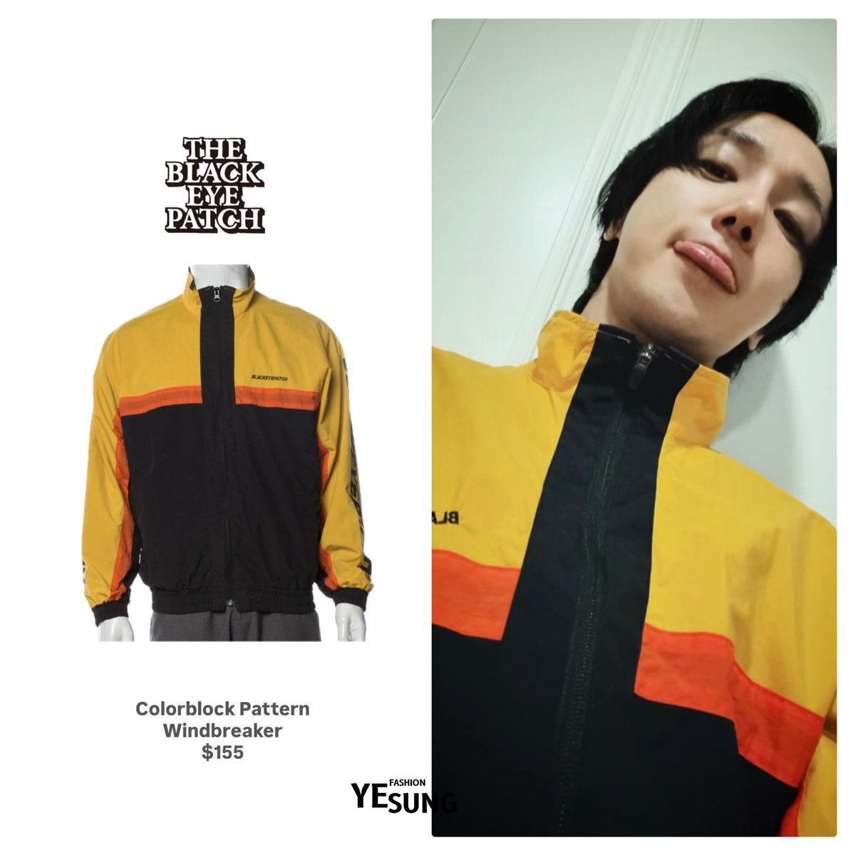 Yesung_Fashion's tweet photo. 260222 @shfly3424 SNS POST
外套👉🏻 #blackeyepatch
#藝聲 #예성 #YESUNG #예블이 #藝聲同款 https://t.co/FMHe3dLOsq