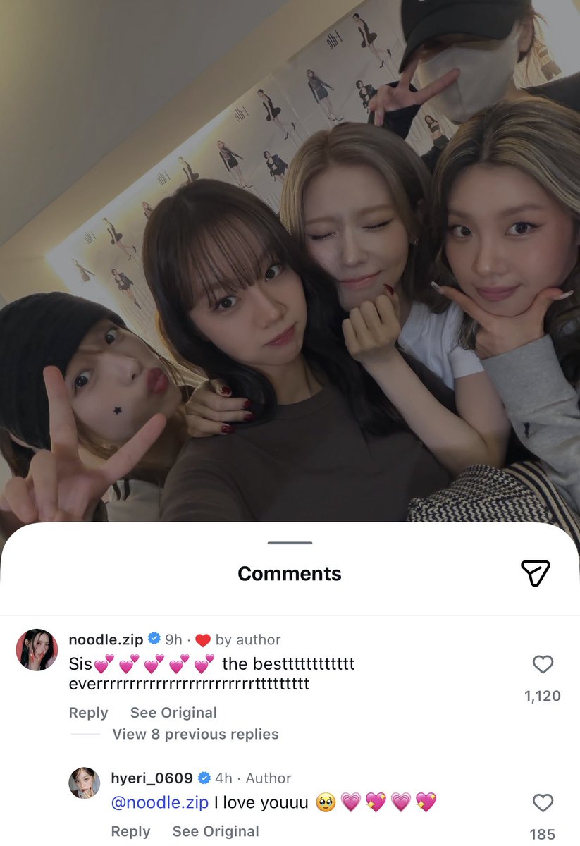 The way Hyeri never misses a chance to say ILY to her princess 🤣