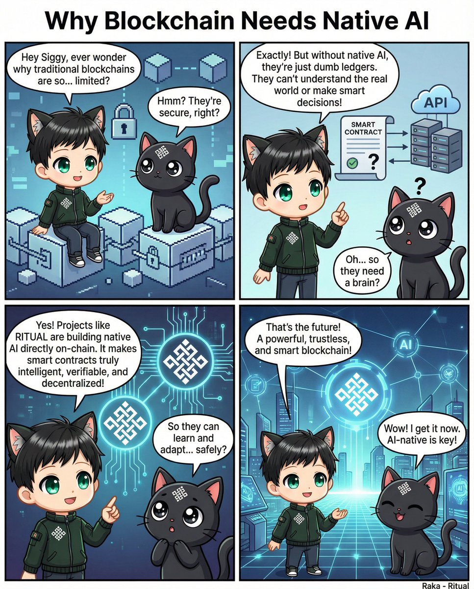 Why does blockchain need AI native infrastructure?

Because traditional smart contracts are limited. They can’t run complex models, analyze dynamic data, or verify AI outputs trustlessly.

AI native chains make AI execution verifiable, decentralized, and composable unlocking