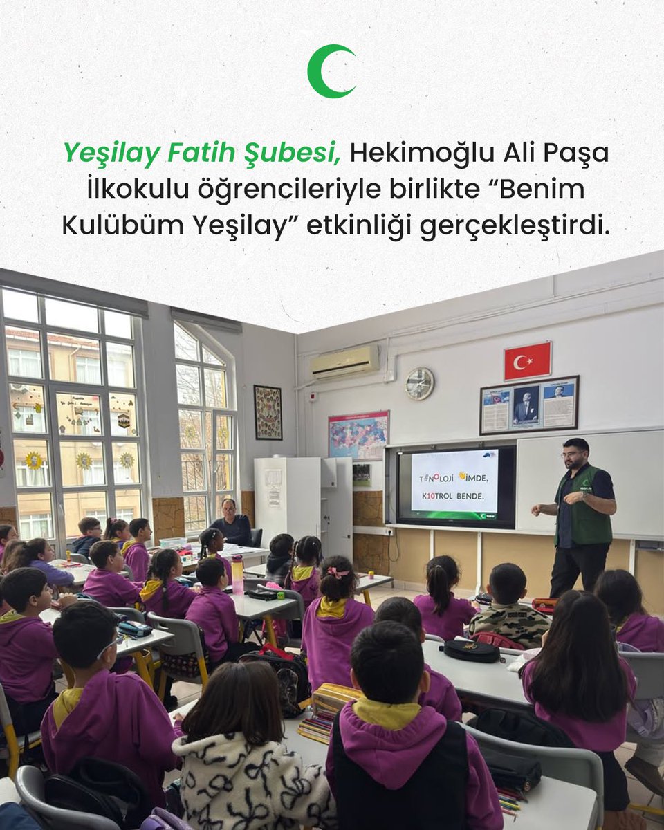 🟢Yeşilay’dan Haberler💚

Türkiye’nin dört bir yanındaki Bağımsızlık Seferberliği faaliyetlerinden aberdar olmasını istediklerine göndermeyi unutma.🙌🏻

#Yeşilay #BağımsızlıkSeferberliği