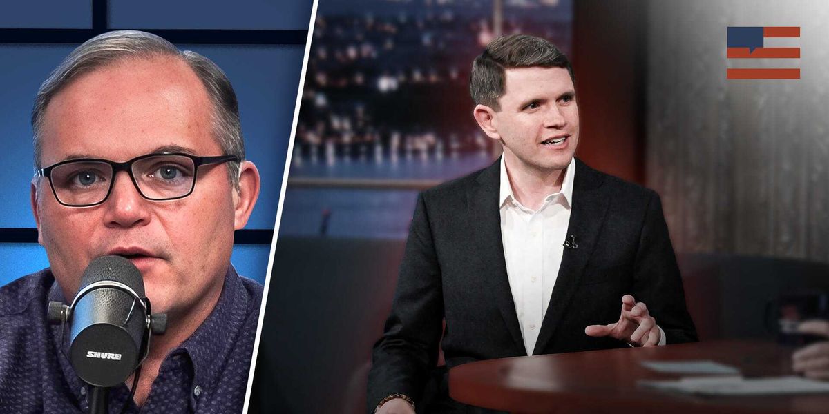 theblaze's tweet photo. Steve Deace drops FIRE: ‘James Talarico is going to be Legion’ in Satan’s plan to impose his own dark religion https://t.co/GNyhjZ6f5u https://t.co/i9lt9527U6