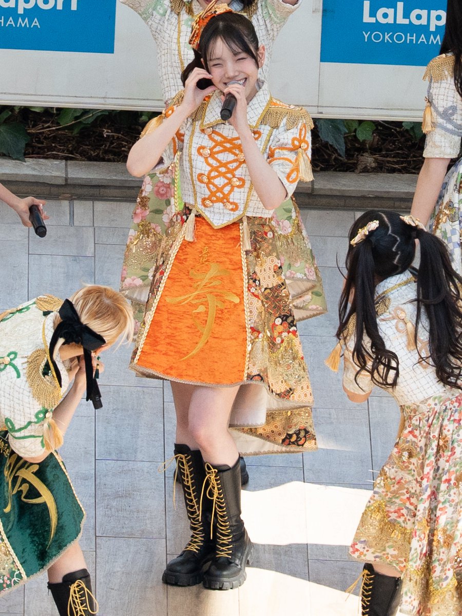 えまちと見守るあやゆな🥰 #安本彩花 #桜井えま #仲村悠菜 #私立恵比寿