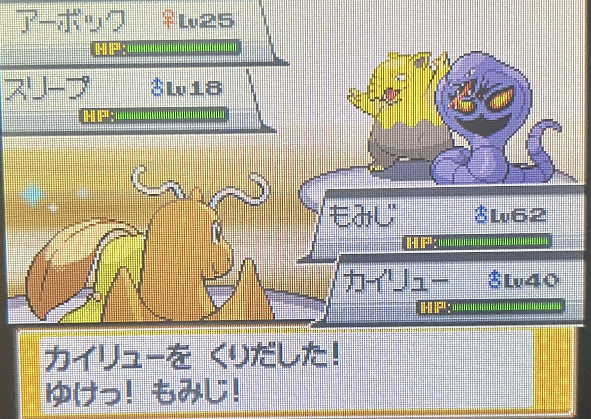 HGSSプレイ日記 第二弾】 カイリュー レベル40… …レベル40？？？？🤔