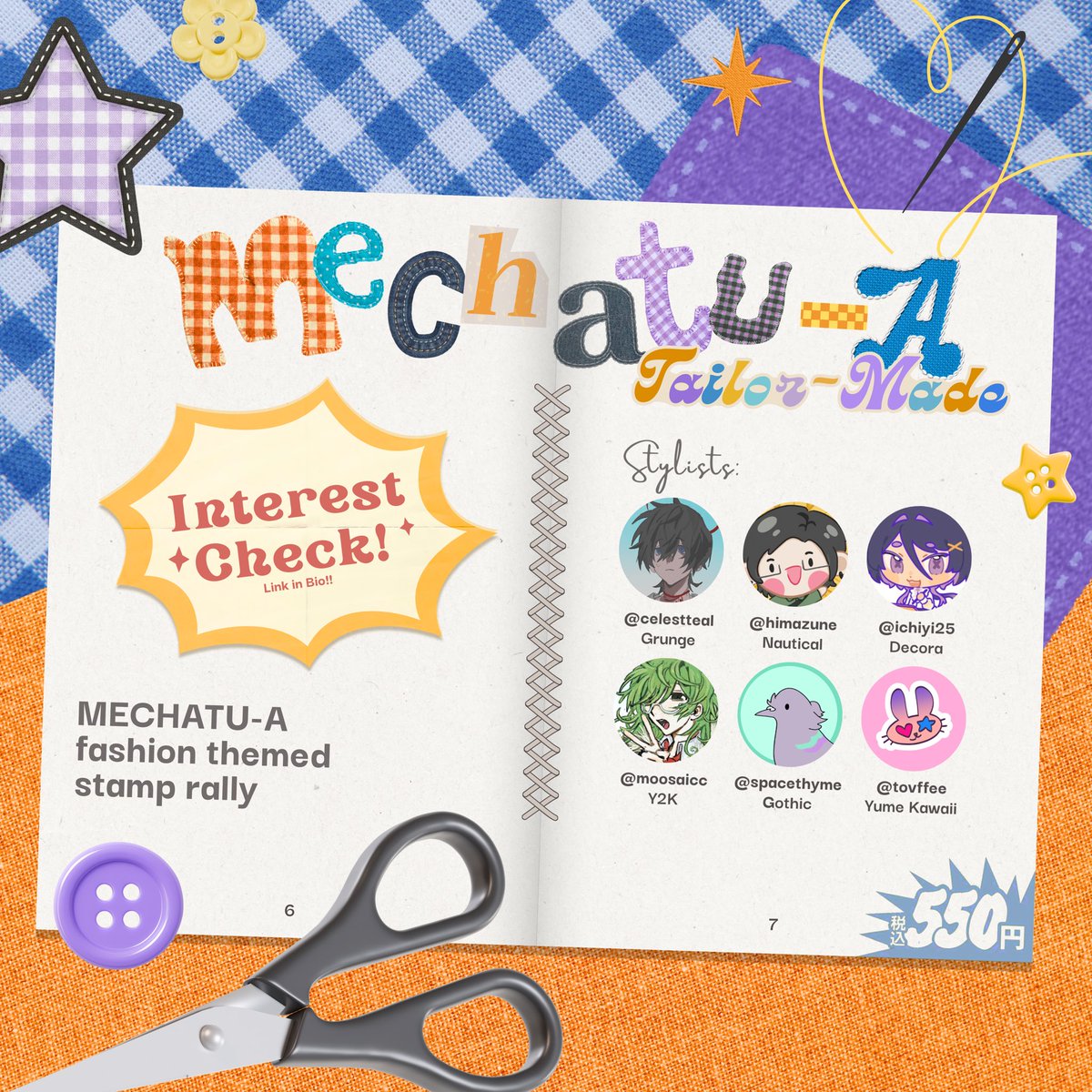 To all MECHATU-A fans attending #doujima2026, We’re hosting a FASHION THEMED stamp rally for you!! 🔥📢

If you’re interested in participating, please help us to fill in the form to help us plan for the rally!! 

🔗 forms.gle/VuDHv7k3Jcscqz…