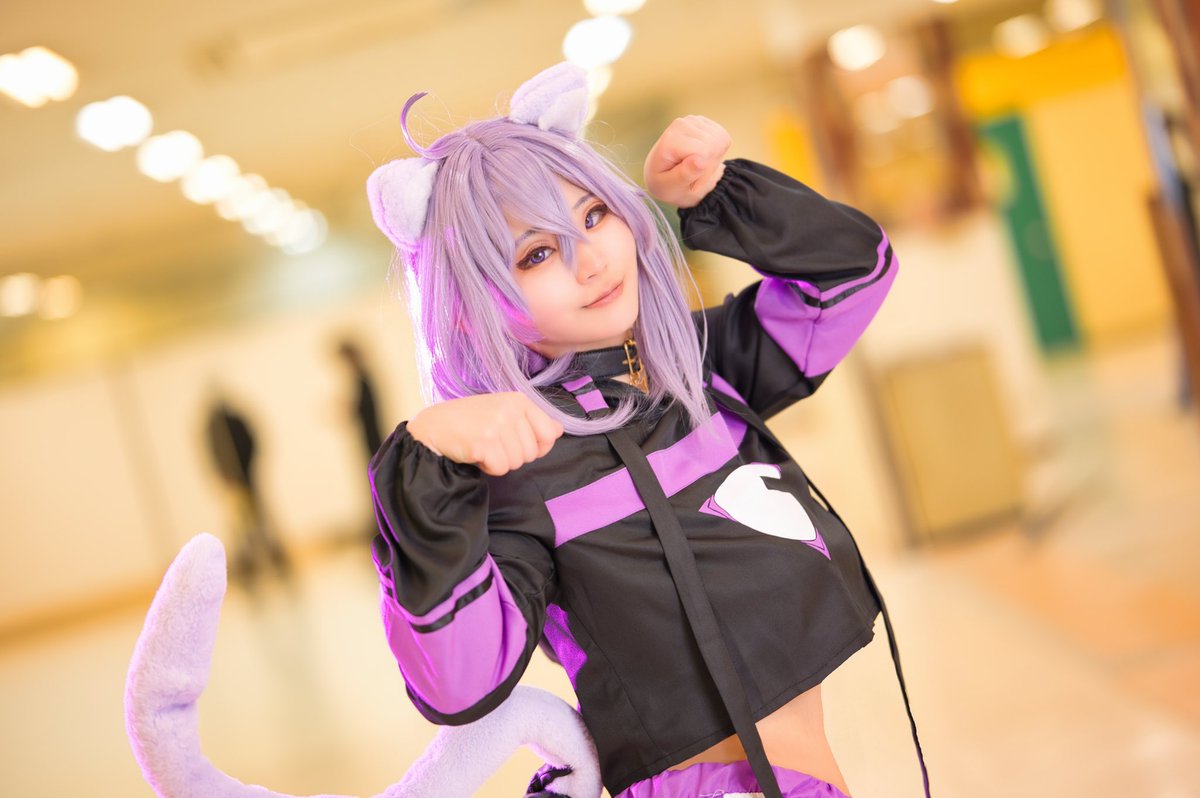 ✧̣̥̇コスプレ✧̣̥̇ hololive / 猫又おかゆ🍙 猫の日🐱 📸……@photo_toki