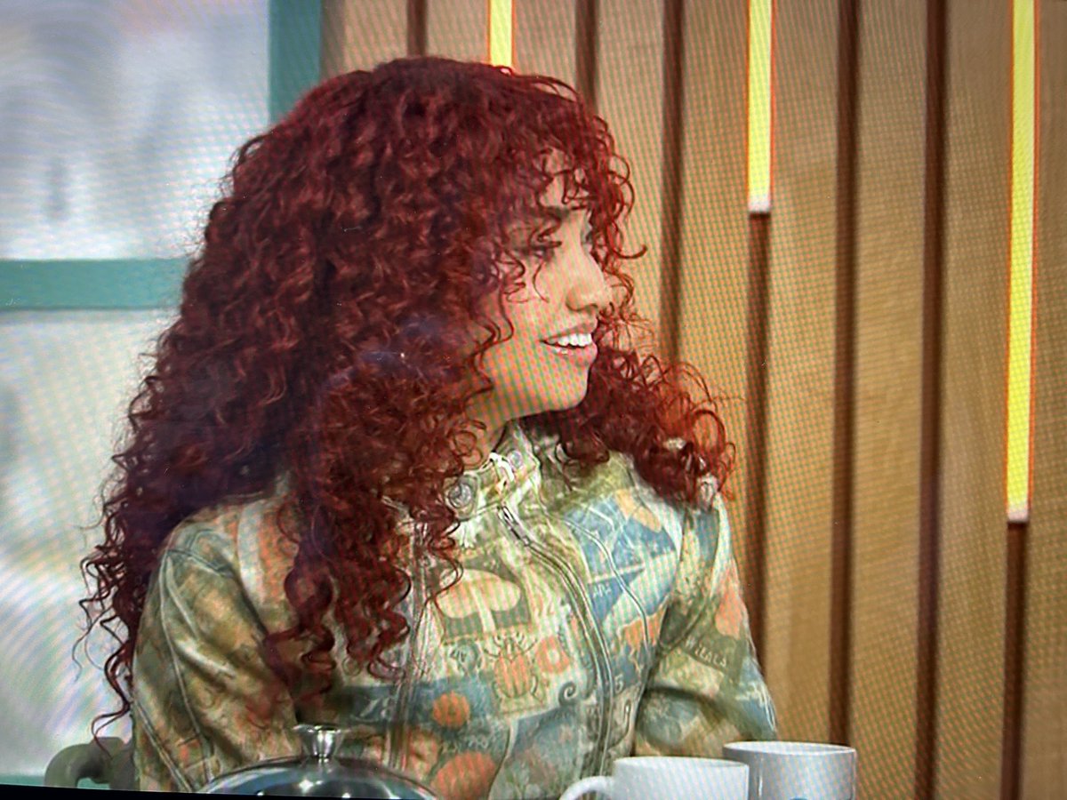 Leigh-Anne looks stunning on Sunday Brunch! ❤️‍🔥
