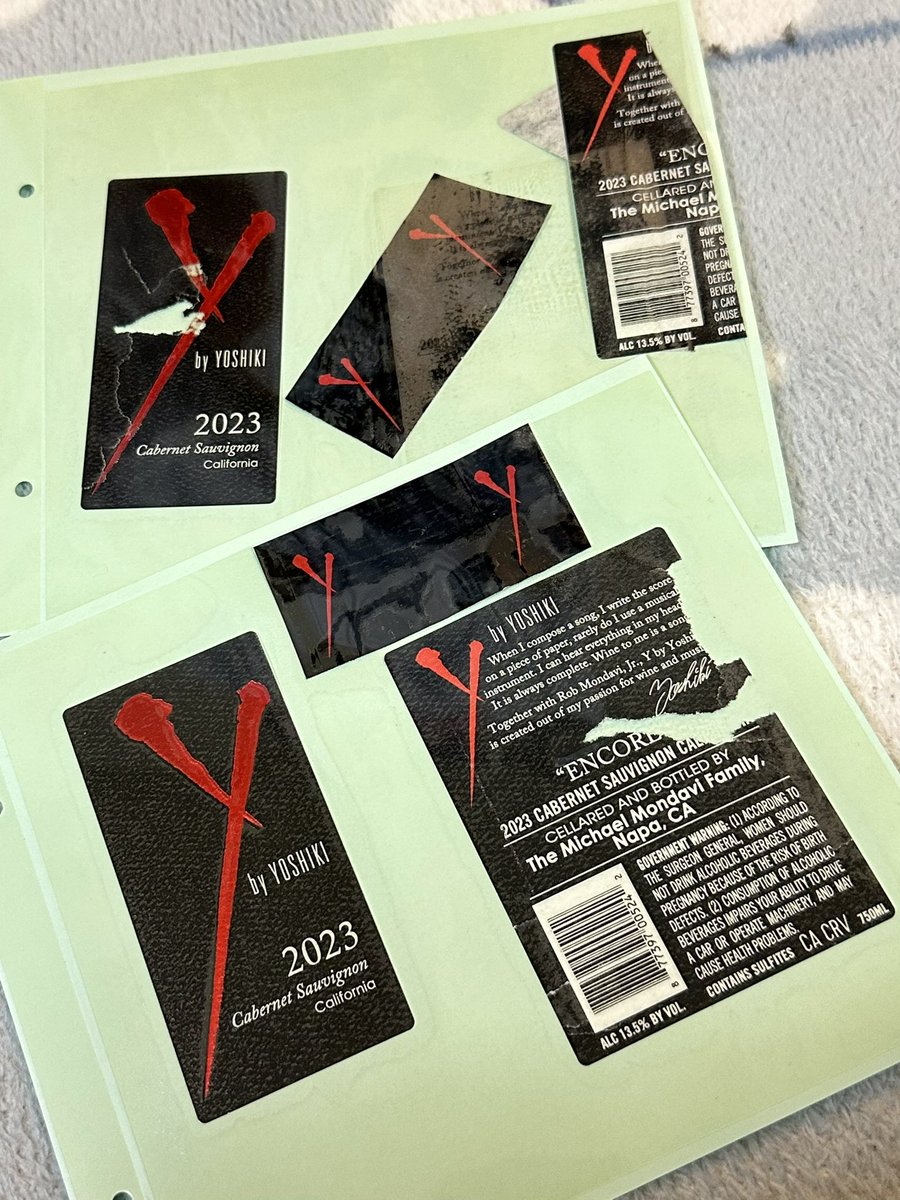 noriko2013's tweet photo. 😭また失敗
どうしたら綺麗に剥がせるのでしょう😔
2023年��
#YOSHIKIワイン https://t.co/Ypdf3QF0Dq