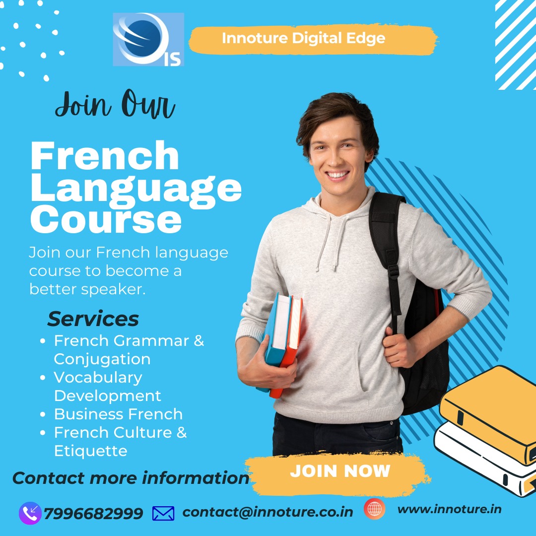 Innoture_digita's tweet photo. Innoture Digital Edge introduces the French Language Course
📌 Join Now and start your French learning journey today!
🌐 https://t.co/deymaNhB36
📞 7996682999
📧 contact@innoture.co.in
#InnotureDigitalEdge #FrenchLanguageCourse #LearnFrench #LanguageLearning #SpeakFrench https://t.co/DYEirVZDHq