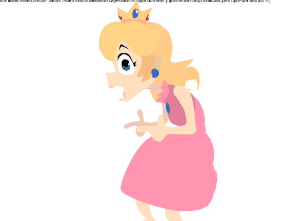oye mario, soy una buena princesa mario