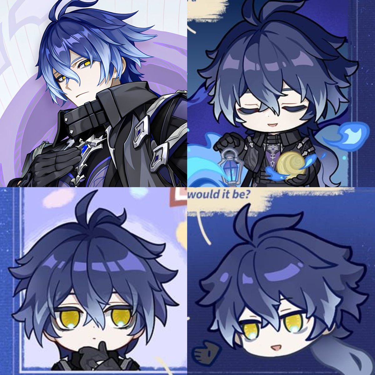 GenshinUniverse's tweet image. Flins chibis

#GenshinImpact