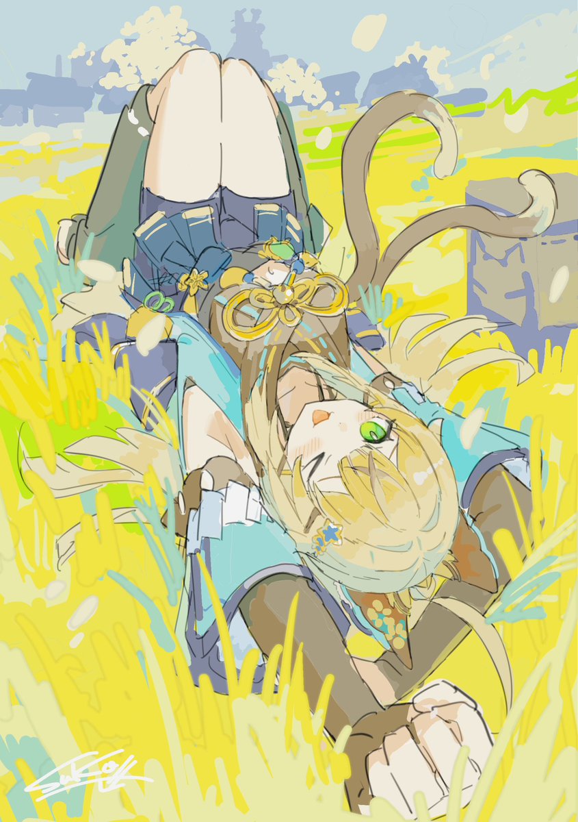 今日は猫の日らしい
#原神 #kirara