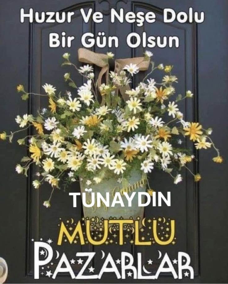 Mutlu pazarlar...🧁🌞💐😘💝💞