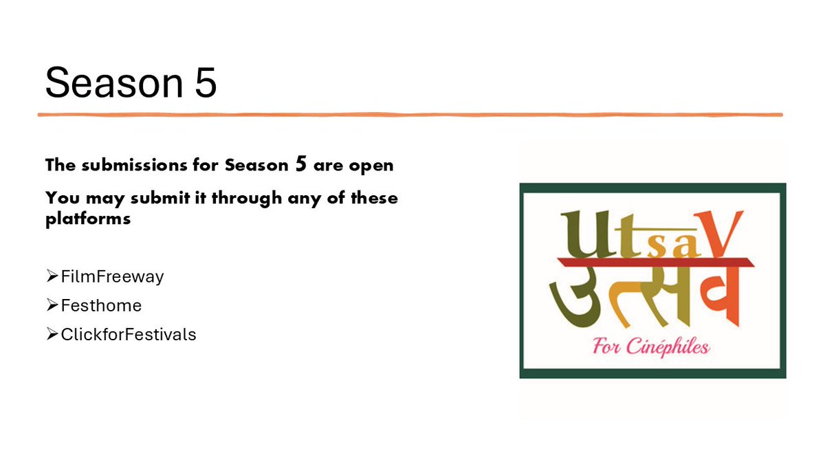 Utsav International film festival (@FilmUtsav) / Posts / X