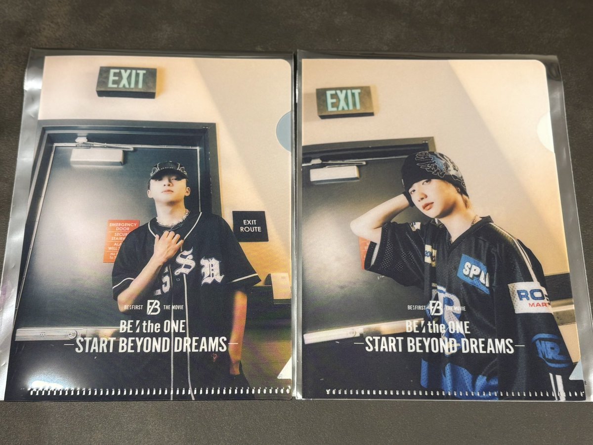 BE:FIRST 映画入場特典交換 第3弾 ミニクリアファイル 【譲