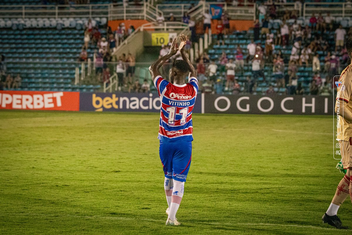vitinho's tweet photo. Estamos na final do campeonato cearense 2026 vamos Fortaleza 🦁❤️ https://t.co/WJA8KN28zy