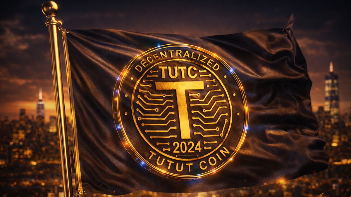 "Planting the flag of the new financial order. $TUTC is leading the way. 🏙️🚀 #TUTUTCoin